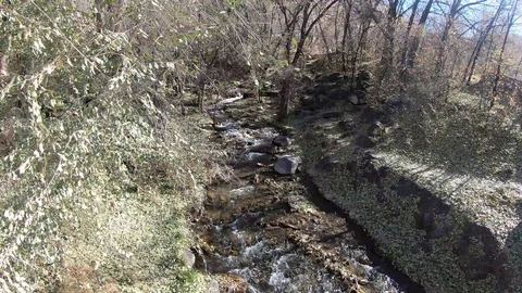 Winter River Stock Footage 123624491