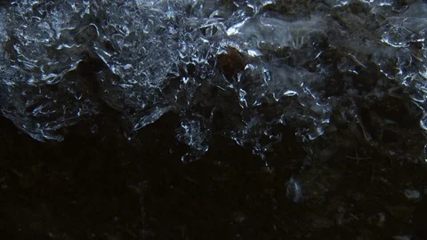 Winter River Stock Footage 123937527