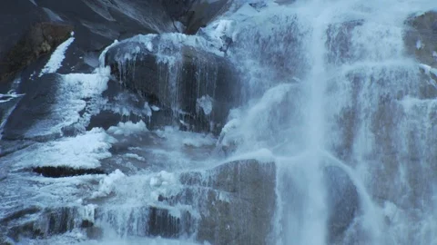 Winter River Stock Footage 123937670