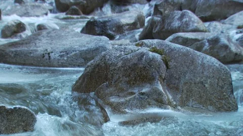 Winter River Stock Footage 123937714