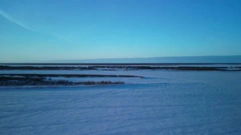 Winter river Stock Footage 237100817
