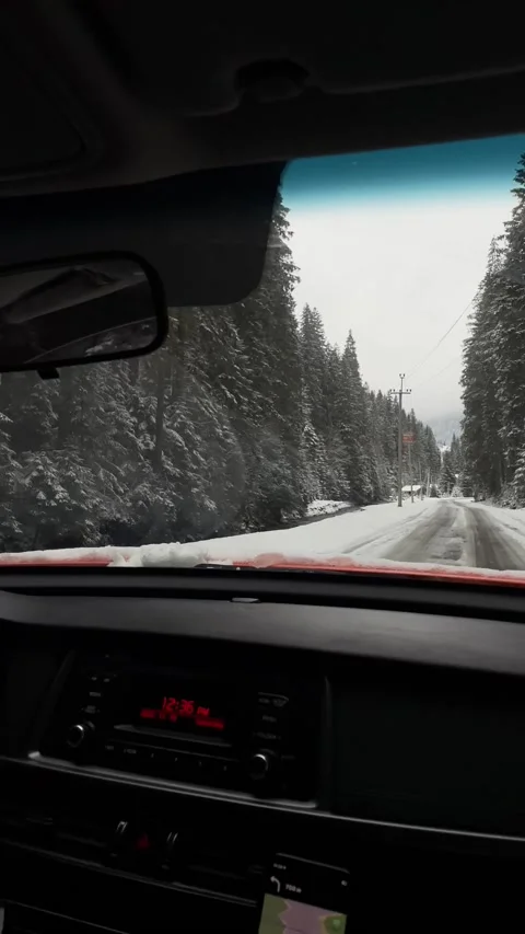 Winter Road 3 Video stock 224746869