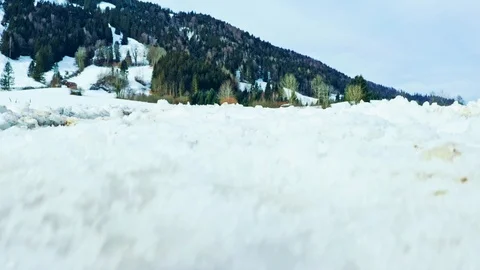 Winter. Road. Stock Footage 124184706