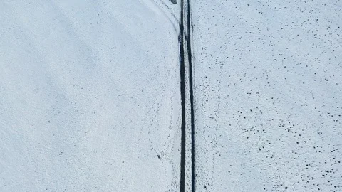 Winter. On the road. Stock Footage 124187611