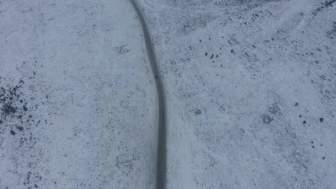 Winter road 스톡 동영상 168256290