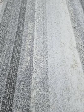 Winter road Foto stock