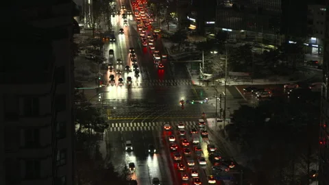 Winter road viewed from above Vídeos de archivo 336947824