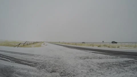 Winter Roads, Utah Stock Footage 292437587