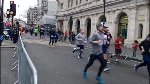 The Winter Run timelapsed 動画素材 170779617