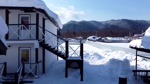 Winter in Russia Stock Footage 158732928