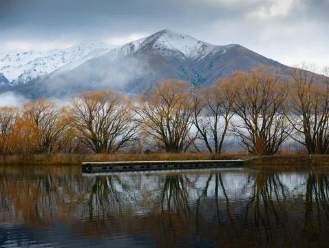 Winter at Sailors Cutting Stock Photos