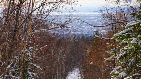 Winter on Sakhalin Stock Photos
