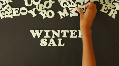 Winter Sale Stock Footage 24923414