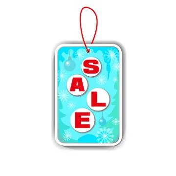 Winter sale vector Stock Illustration