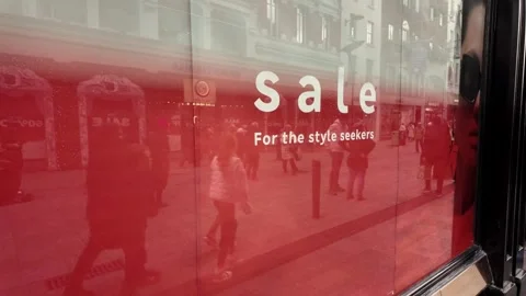 Winter Sales Stock Footage 296593083