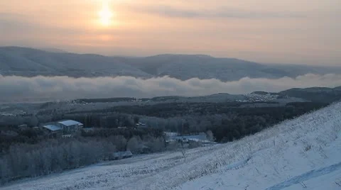 Winter scene 1 Stock-Footage 10570540