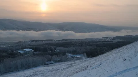 Winter scene 2 스톡 동영상 10570546