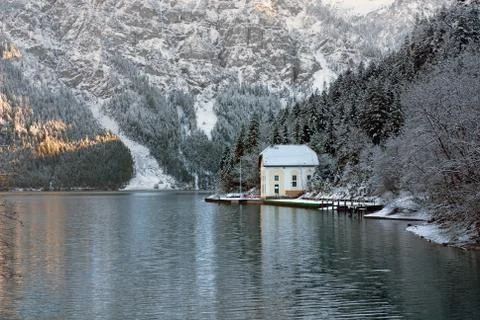 Winter Scene, Austria Stock Photos