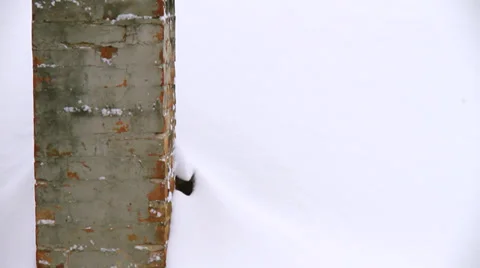 Winter Scene Chimney (Graphic) 動画素材 33479373