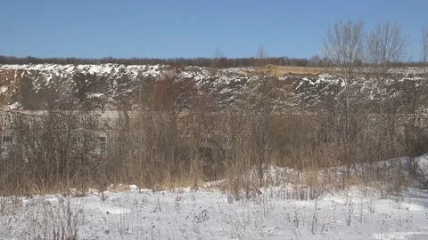 Winter Scene Stock Footage 74823155