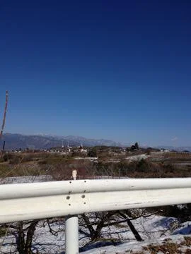 Winter scene in japan Stock Photos