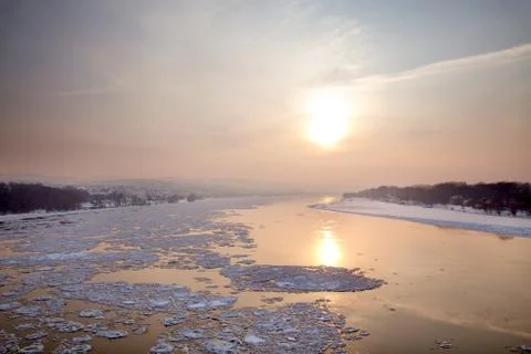Winter scene Stock Photos