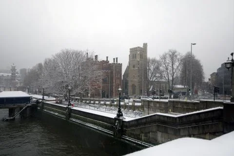 Winter scene Foto stock