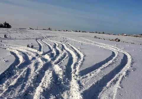 Winter scene Stock Photos