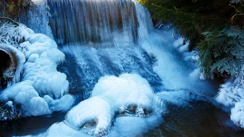 Water Falling Loop Stock Video Footage | Royalty Free Water Falling ...