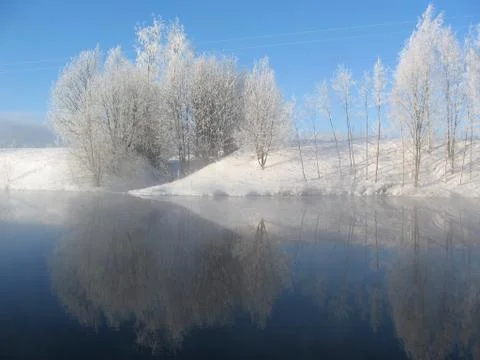 Winter scenery Stock Photos