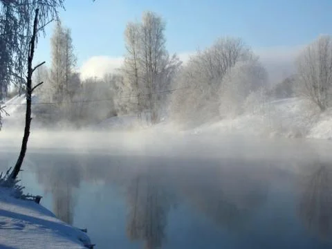 Winter scenery Stock Photos