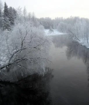 Winter scenery Stock Photos