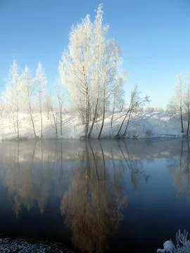 Winter scenery Stock Photos