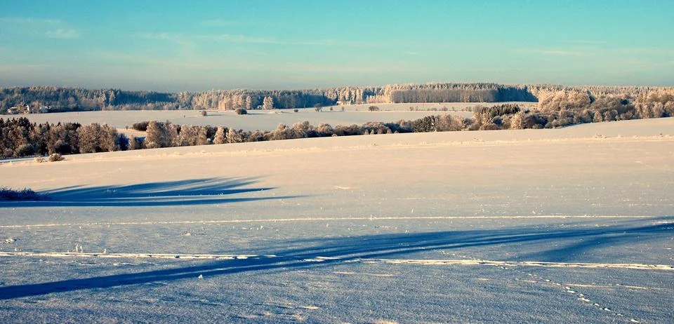 Winter scenery 库存照片