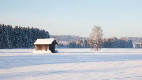 Winter scenery Stock Photos