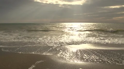 Winter sea.  Stock Footage 52669115