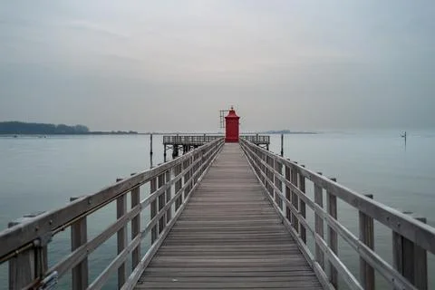 Winter by the sea Stock Photos