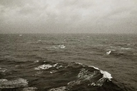 Winter sea waves Stock-Fotos