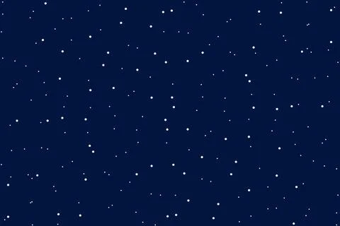 Winter seamless pattern with falling snow. Vector Illustration Stock Illustration