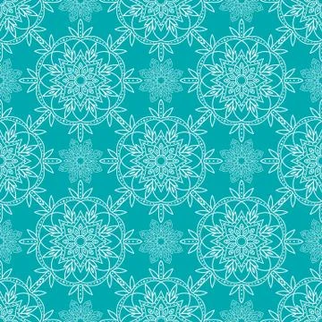 Winter seamless pattern Stock Illustration