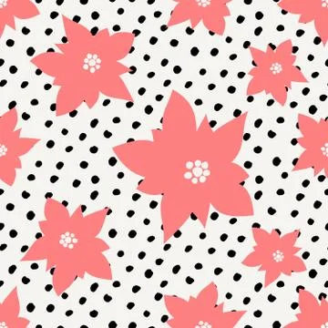 Winter Seamless Pattern Stock Illustration