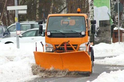 Winter Service Stock Photos