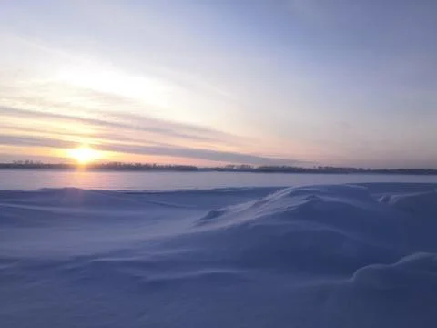 Winter silence Stock Photos