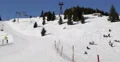 Winter Ski Lift Chairlift Snow Covered Mountain Slope Kids Sledging Play Sledge 4k or 4k+ Resolution