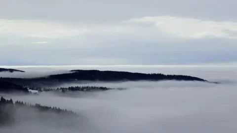 Winter sky Stock Photos