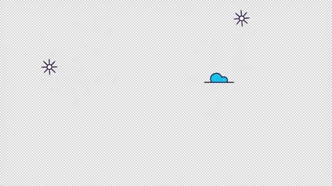 Winter Sky. Winter Weather Stock Footage 321518519