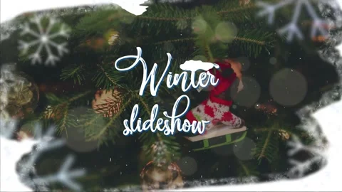 Winter slideshow | After Effects Stock After Effects