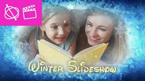 Winter Slideshow - Apple Motion and Final Cut Pro X Template Stock After Effects