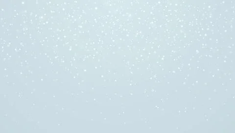 Winter snow background with soft white sparkling snowflakes. Glowing particles Illustrazione stock