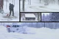 Winter Snow Composite Footage